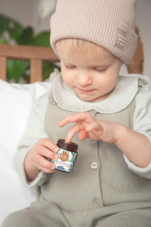 BABYDUFT Stay Healthy Organic Thyme Balm, for toddlers, swissmade