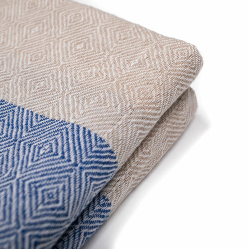 Handwoven Turkish Shawl Zarif | Blue