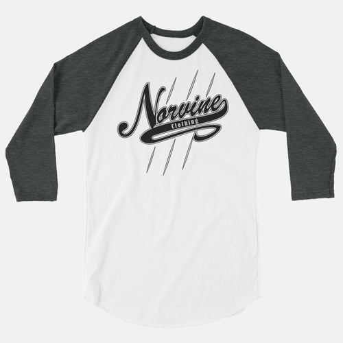 Norvine Baseball Vintage 3/4 Sleeve Raglan Shirt