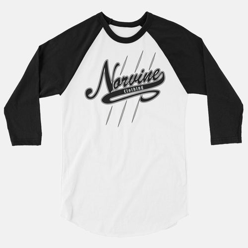 Norvine Baseball Vintage 3/4 Sleeve Raglan Shirt