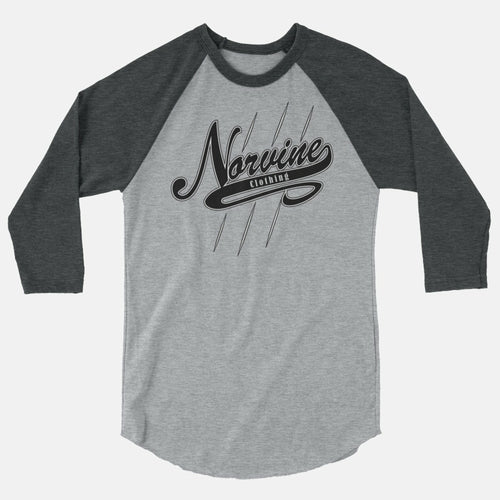 Norvine Baseball Vintage 3/4 Sleeve Raglan Shirt