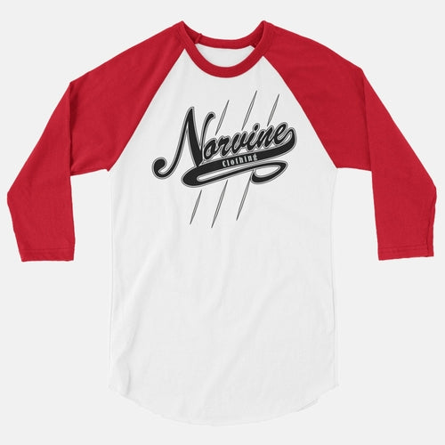 Norvine Baseball Vintage 3/4 Sleeve Raglan Shirt