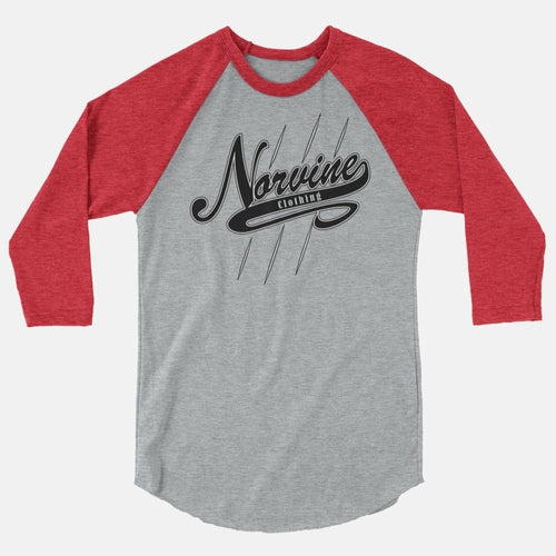 Norvine Baseball Vintage 3/4 Sleeve Raglan Shirt