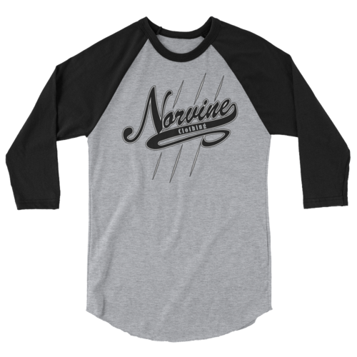Norvine Baseball Vintage 3/4 Sleeve Raglan Shirt