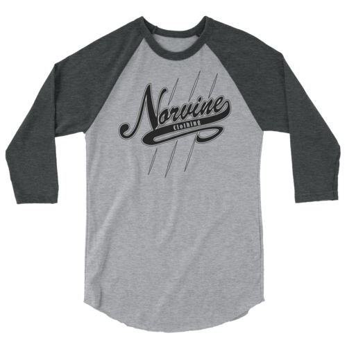 Norvine Baseball Vintage 3/4 Sleeve Raglan Shirt