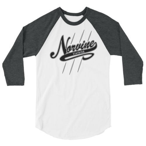 Norvine Baseball Vintage 3/4 Sleeve Raglan Shirt