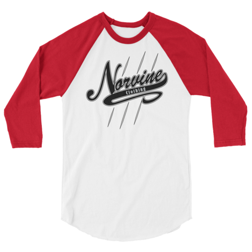 Norvine Baseball Vintage 3/4 Sleeve Raglan Shirt